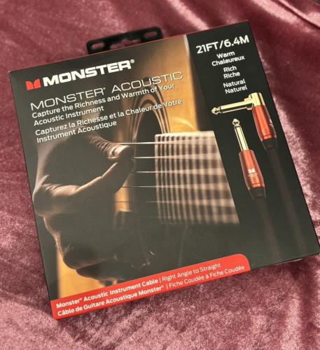Monster Cable Monster Acoustic Instrument Cable 21FT 6.4M LS