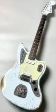 Fender Custom Shop 【当店特注品!】1962 Jaguar Heavy Relic / Sonic blue Over Olympic White  [3.84kg]_2