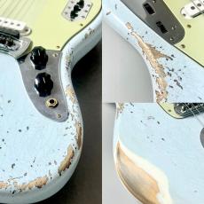 Fender Custom Shop 【当店特注品!】1962 Jaguar Heavy Relic / Sonic blue Over Olympic White  [3.84kg]_3