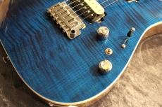 Kino treebud 24F 2H Alder Trans Blue/Evertone PU【エバートーンPU搭載】【バリ虎ネック】【軽量 3.22kg】_3