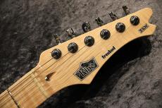 Kino treebud 24F 2H Alder Trans Blue/Evertone PU【エバートーンPU搭載】【バリ虎ネック】【軽量 3.22kg】_8