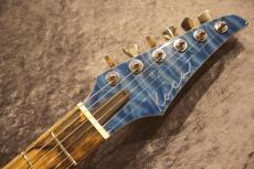 Koca Guitars Light DC 5A Quilt Maple Top/Ash Back/Birdseye Maple Neck/Pale Moon Ebony FB Bora Bora Blue Burst_8