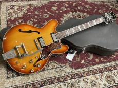 Epiphone E212T Sheraton w/Original Bigsby (1967年製Vintage) Sunburst_2