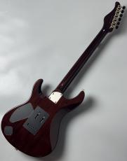 Black Smoker Futura-S Custom Afro Blue #25D04 【超良杢】【一本限定生産】【和材ギター】【マホボディ×マホネック】_4