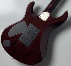 Black Smoker Futura-S Custom Afro Blue #25D04 【超良杢】【一本限定生産】【和材ギター】【マホボディ×マホネック】_6