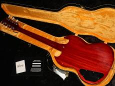 Gibson Custom Shop 1964 SG Standard w/1961 Body Stop-Bar VOS NH (Hand Picked) : Cherry Red_2