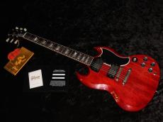 Gibson Custom Shop 1964 SG Standard w/1961 Body Stop-Bar VOS NH (Hand Picked) : Cherry Red_3