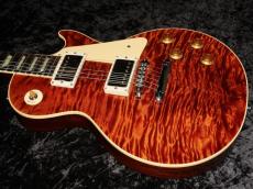 Gibson Custom Shop 1959 Les Paul Standard Reissue 5A Quilted Maple Top Gloss MADE TO MEASURE (Hand Picked) : Double Whiskey / Walnut filler LightDark Back_4