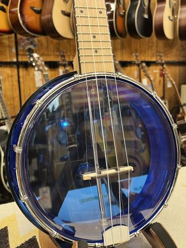 MaAmAa MBU-C BL【クリスタルバンジョーウクレレ】【コンサートサイズ】