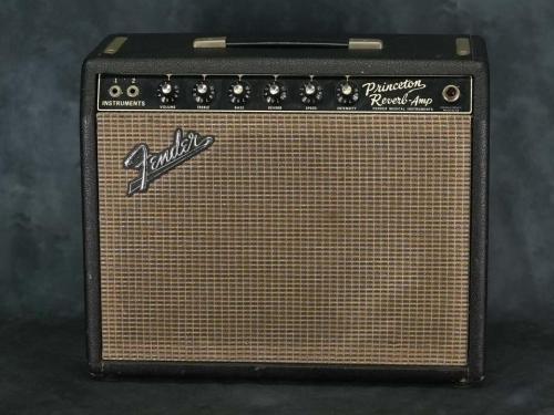 Fender 1965 Princeton Reverb Black Face AA764 "12-Inch Speaker Mod."