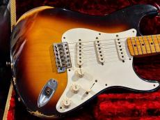 Fender Custom Shop 1957 Stratocaster Relic / Wide Fade 2Color Sunburst [3.58kg][状態良好!!]_3
