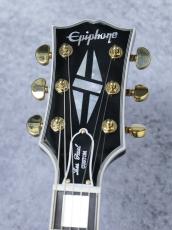Epiphone Inspired by Gibson Custom shop Les Paul Custom Ebony #25021529672 【軽量3.80kg!】_6
