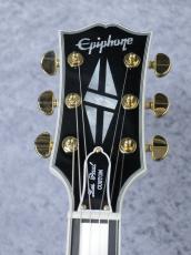 Epiphone Inspired by Gibson Custom shop Les Paul Custom Alpine White #25021530132 【軽量3.98kg!】_6