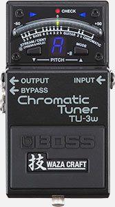 BOSS TU-3W Chromatic Tuner