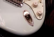 XOTiC XSC-2 5A Grade Flame Maple Neck Light Aged ~Vintage Sonic Blue~ #4179_2