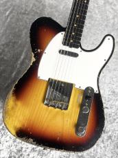 Fender Custom Shop 1961 Telecaster Heavy Relic Faded Aged Bleached 3Tone Sunburst ≒3.33kg #CZ587700