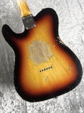 Fender Custom Shop 1961 Telecaster Heavy Relic Faded Aged Bleached 3Tone Sunburst ≒3.33kg #CZ587700_10
