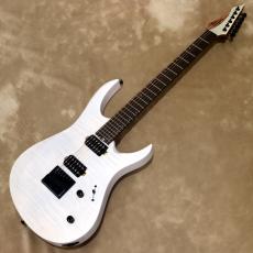 Balaguer Guitars Diablo Standard with Evertune Bridge, Satin Trans White_2