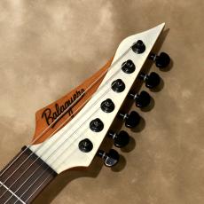 Balaguer Guitars Diablo Standard with Evertune Bridge, Satin Trans White_4