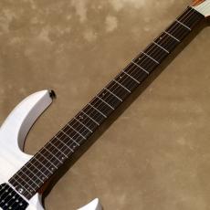 Balaguer Guitars Diablo Standard with Evertune Bridge, Satin Trans White_6