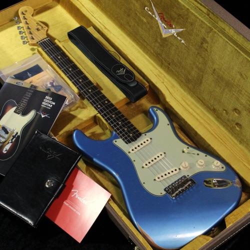 Fender Custom Shop 【2025カタログモデル】1962 Stratocaster Relic Aged Lake Placid Blue #CZ591097【3.52kg】