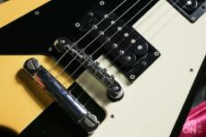 Gibson Custom Shop Edition Michael Schenker Flying V 1994 Black & White_5