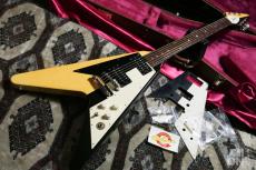 Gibson Custom Shop Edition Michael Schenker Flying V 1994 Black & White_11