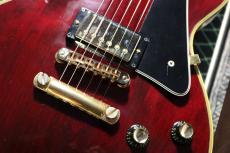 Gibson Les Paul Custom 1976 Wine Red w/ Monty's Guitars Full Monty Humbucker Pickups Gold_5