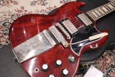 Gibson Murphy Lab Collection 1964 SG Standard w/Maestro Vibrola Ultra Light Aged ~Cherry~_8