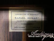 RAFAEL ROMAN Classic Guitars 1997年製 Spruce / Brazilian Rosewood w/HC “No-Crack & No-Repair”_11