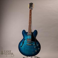 Lasting ESNOVA Curly Maple Humbucker Denim Burst