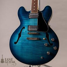 Lasting ESNOVA Curly Maple Humbucker Denim Burst_2