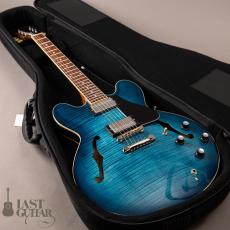 Lasting ESNOVA Curly Maple Humbucker Denim Burst_12