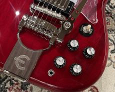 Epiphone Crestwood Custom Tremotone Cherry 3.13kg #26031527828【セットアップ済み!!】_4