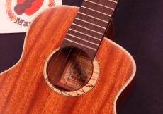 aNueNue aNN-UC110 "Green Bird" Special Mahogany Cutaway Concert Ukulele #5637_4