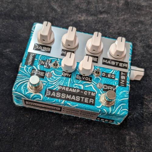 Shin's Music Bass Master Preamp-Custom -AQUA WESTERN-【ハンドメイド】【カスタム】