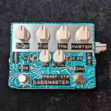 Shin's Music Bass Master Preamp-Custom -AQUA WESTERN-【ハンドメイド】【カスタム】_2