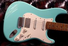 XOTiC XSC-2 5A Grade Flame Maple Neck Light Aged ~Seaform Green~ #4179