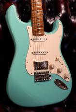 XOTiC XSC-2 5A Grade Flame Maple Neck Light Aged ~Seaform Green~ #4179_5