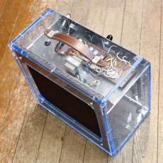 Gibson GA-5 Les Paul Junior Amp Plexi Glass Cabinet_4