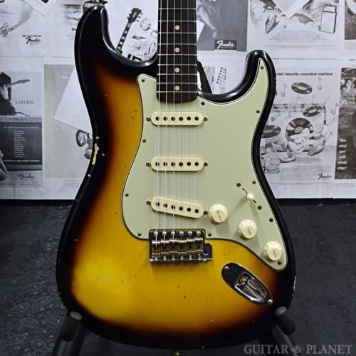 Fender Custom Shop Guitar Planet Exclusive 1962 Stratocaster Relic -2 Color Sunburst-【CZ590998】