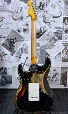 Fender Custom Shop Guitar Planet Exclusive 1965 Stratocaster Super Heavy Relic -Super Faded Aged Black over 3CS-_4