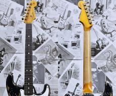 Fender Custom Shop Guitar Planet Exclusive 1965 Stratocaster Super Heavy Relic -Super Faded Aged Black over 3CS-_6