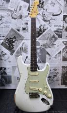 Fender Custom Shop ~Custom Collection~ 1962 Stratocaster Relic -Aged Olympic White-【CZ591202】_2