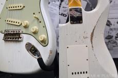 Fender Custom Shop ~Custom Collection~ 1962 Stratocaster Relic -Aged Olympic White-【CZ591202】_9