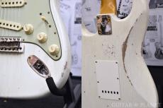 Fender Custom Shop ~Custom Collection~ 1962 Stratocaster Relic -Aged Olympic White-【CZ590974】_9