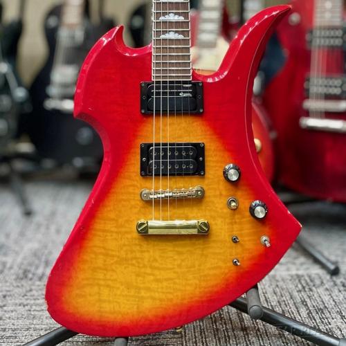Burny MG-130S hide model -CS Cherry Sunburst- 1990年代頃製【Refets!】【軽量3.09kg!】【With Sustainer】