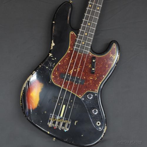 Fender Custom Shop ~Bass Planet Spec~ 1961 Jazz Bass Heavy Relic / Josefina P.U -Black over 3ColorSunburst-【4.21kg】