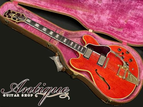 Gibson ES-355TDSV 1961 Cherry w/Bigsby B-7G Full-Original except Nut & Mono Mod. Excellent Clean "Original PAF Sound"