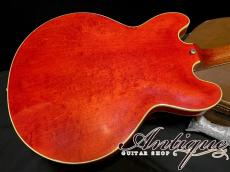 Gibson ES-355TDSV 1961 Cherry w/Bigsby B-7G Full-Original except Nut & Mono Mod. Excellent Clean "Original PAF Sound"_5